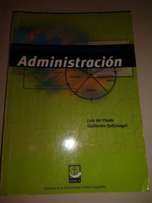 Administración - Del Prado Spitznagel - Universidad