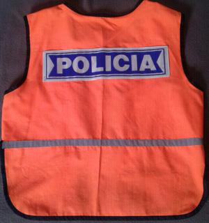 Chaleco Refractario Policia