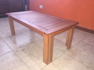 MESA RATONA LAQUEADA NUEVA DE EUCALIPTUS