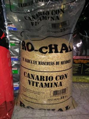 Mezcla para canarios con vitamina Rochal 25 kg