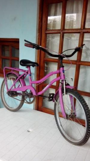 Vendo bici rosa