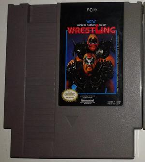 Juego NES Wrestling Original Excelente estado