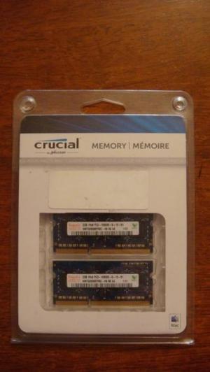 Memoria Ram Hynix 4gb (en 2 Módulos - Macbook Pro Original)