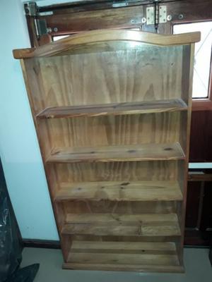 Mueble estanteria de madera pino