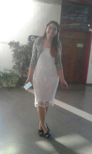 Vendo vestido tejido crochet