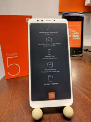 Xiaomi Redmi 5 16gb y 2gb ram Nuevo + Garantía