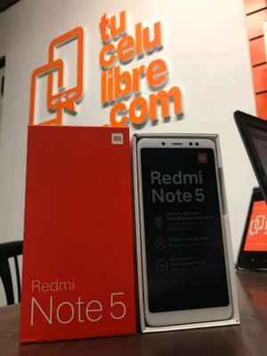 Xiaomi Redmi Note 5 64gb y 4gb Ram Nuevo + Garantía