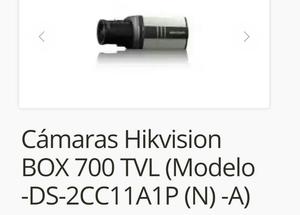 4 cámaras Hikvision color