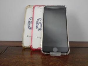 carcasas fundas en silicona antigolpes para iphone 6, 6s y