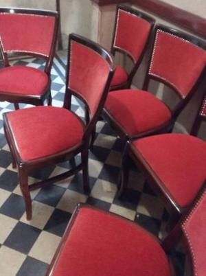 sillas de estilo en distintos modelos y restauradas