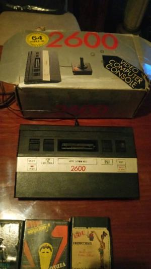 Antigua Consola juegos tv game  tipo Atari 7 juegos 2