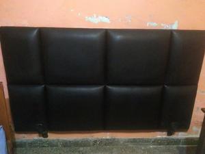 Espaldar para sommier con soporte para pared de hierro