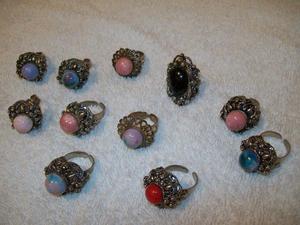 Bijouterie Vintage, anillos, aros, cadenas VER FOTOS