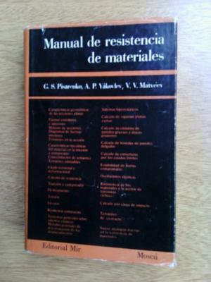 Manual de Resistencia de Materiales. Pisarenko Yakovlev.