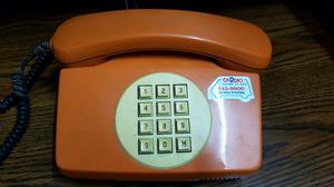 Telefono antiguo a botones Entel