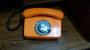 Telefono antiguo a disco Entel