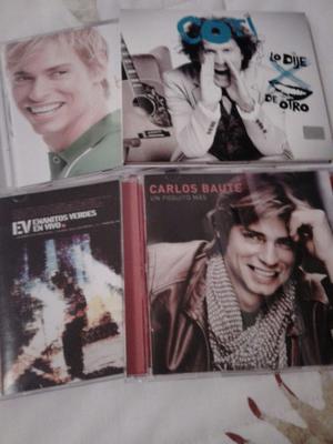 Vendo 4 cds en perfectas condiciones