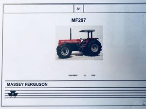 Manual de repuestos tractor Massey Ferguson 297 di