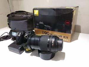Camara Nikon D 90 Reflex Profesional