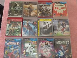 Juegos de Ps3 a 250p c/u