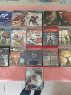 Juegos de Ps3 a 350p c/u