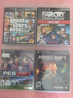 Juegos de Ps3 a 450p c/u