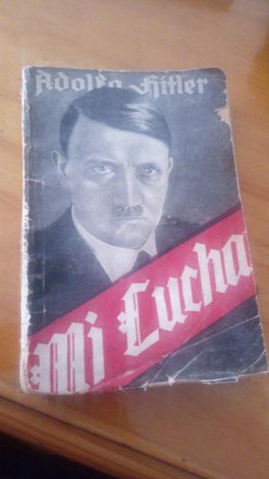 Libro mi lucha de Adolf Hitler