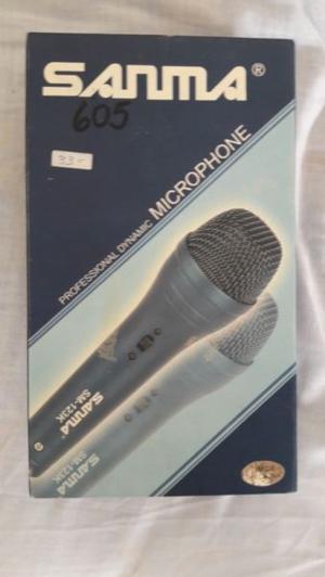 Microfono Sanma con cable