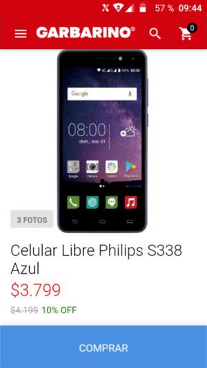 Smartphone Philips S338