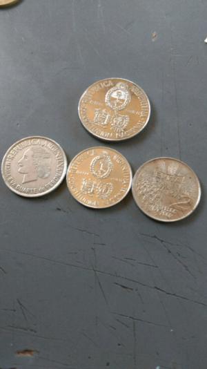 Monedas eva peron