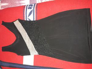 Vestido de gala negro