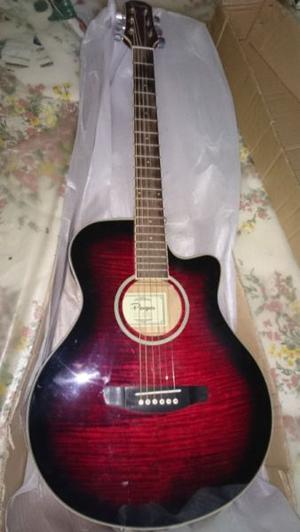 Guitarra electroacústica parquer