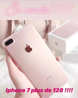 Iphone 7 Plus 128 Cg - Gold Pink - Usado