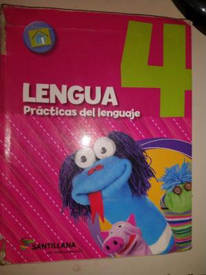 Lengua Practicas Lenguaje 4 - Santillana En Movimiento