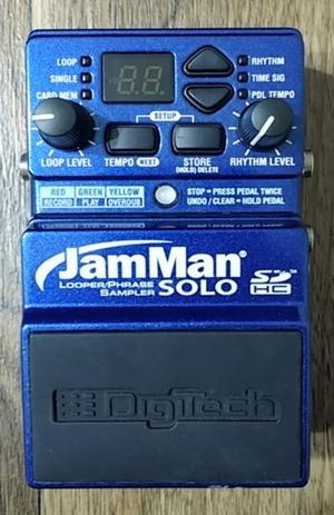 Looper Digitech Jamman Solo, impecable, poco uso.