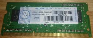 MEMORIAS SODIMM DDR3 2 GB PARA NOTEBOOK NETBOOK ALL IN ONE