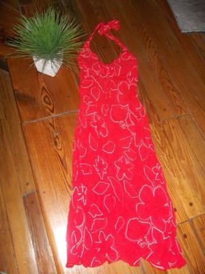 Vestido rojo talle S-M - $400 -