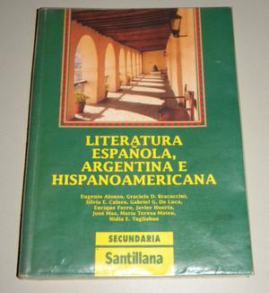 Antiguo Manual de Secundaria Santillana: Literatura