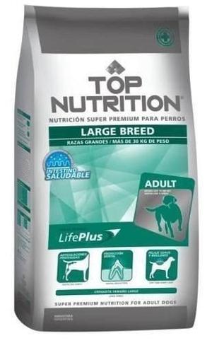 TOP NUTRITION ADULTO RAZAS GRANDES X 18KG A CUADRAS DEL CPC