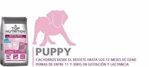 TOP NUTRITION CACHORROS MEDIUM BREED X 18KG A CUADRAS DEL