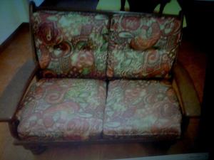 2 sillones de algarrobo