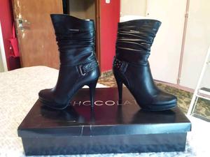 Botas negras chocolate N 37