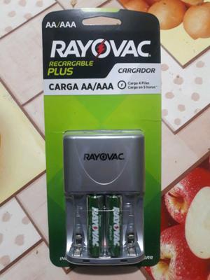 Cargador de pilas + pilas recargables