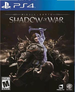 Middle-Earth Shadow of War PS4 Físico Nuevo Sellado