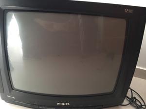 Televisor Philips 21 Pulgadas. Control Remoto. Soporte.usado