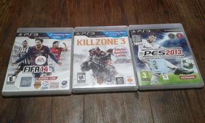 Tres Video Juegos - PS3 - Originales - Usados