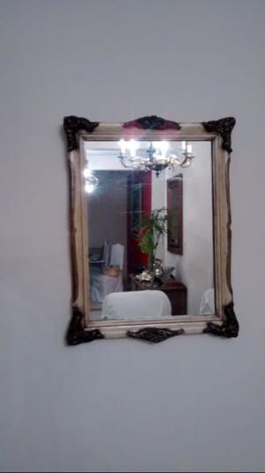 espejo antiguo restaurado