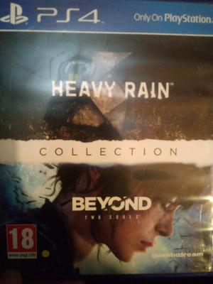 2 juegos de ps4 heavy rain y beyond two souls