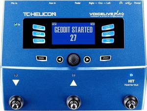 Pedal efecto voces sin uso Tc Helicon Voice Live Play