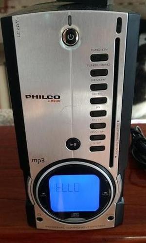 Vendo minicomponente philco amp-21 en impecable estado.